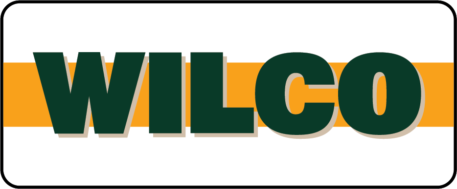 The bold Wilco badge of the 1990s