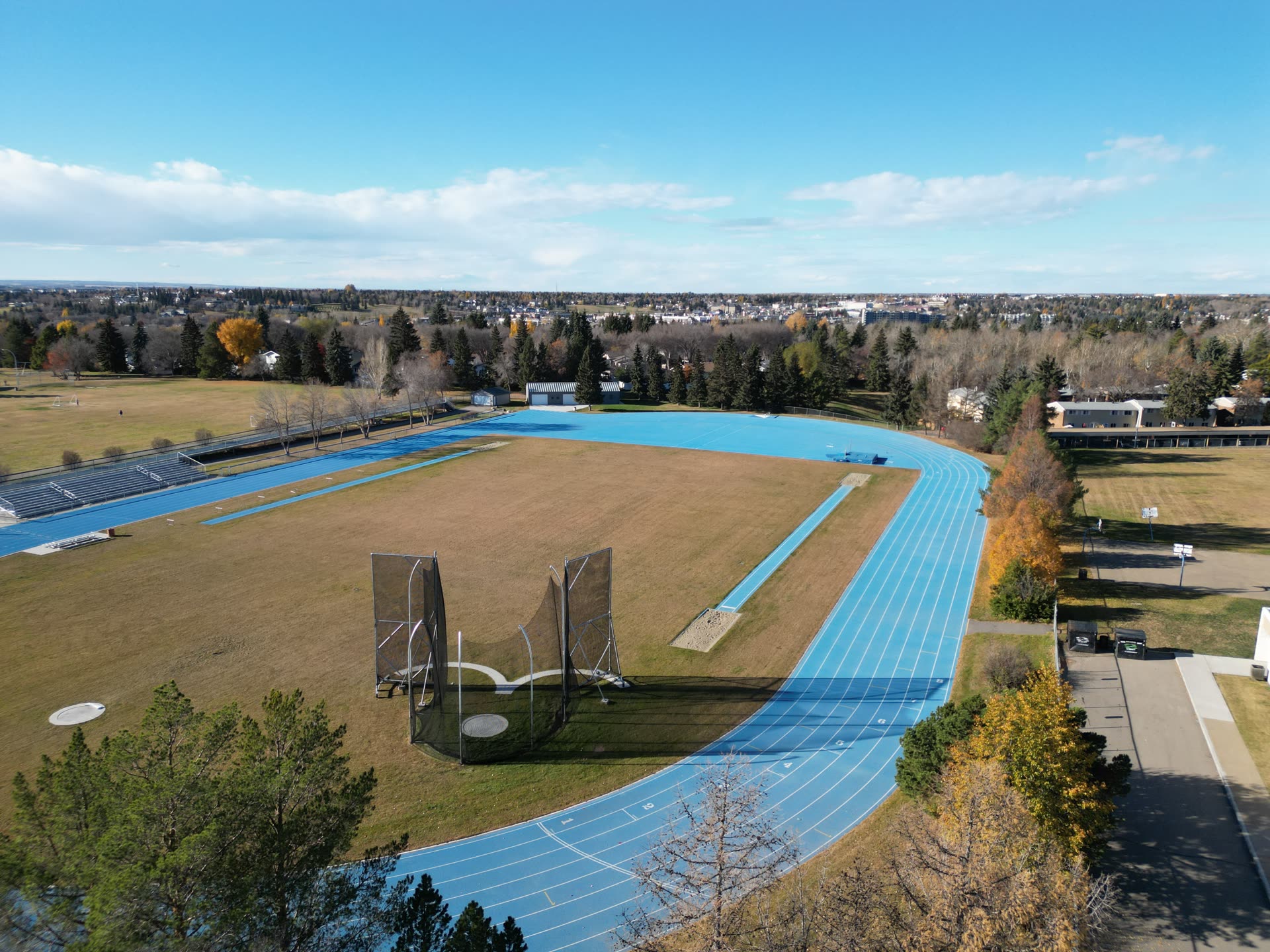 Fowler Athletic Park after construction